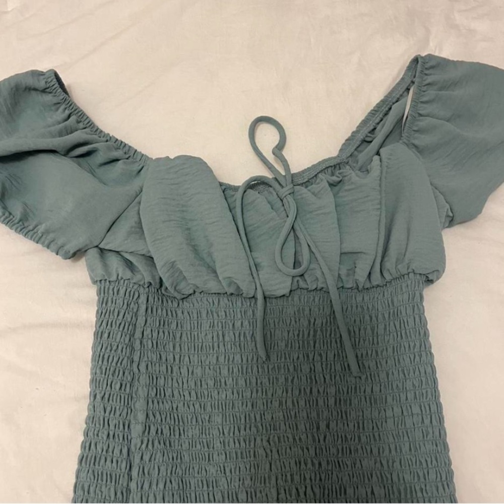 Love Tree Ruffled Sleeves Dress - Picture 5 of 5
